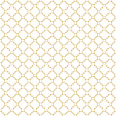 Seamless pattern with circles, abstract geometric background