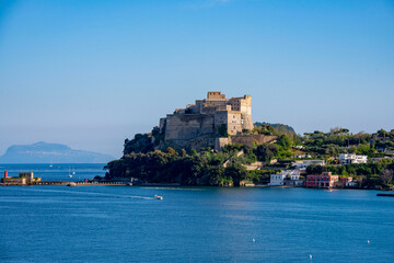 Fototapeta na wymiar Aragonese Castle of Baia - Italy