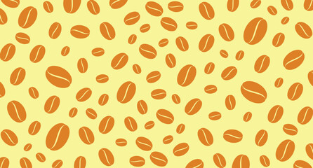 Coffee beans background