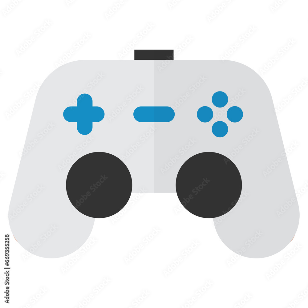 Aufkleber vector illustration of game sticks. colored vector for website design .simple design on transparent 