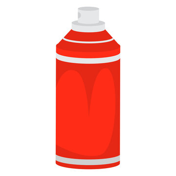 recommend clip art: Vector illustration of spray paint. Colored vector for website design .Simple design on transparent background (PNG).