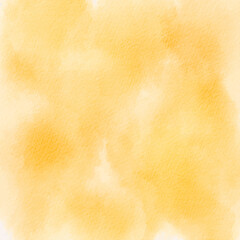 Abstract watercolor yellow background vector. Yellow watercolor background texture