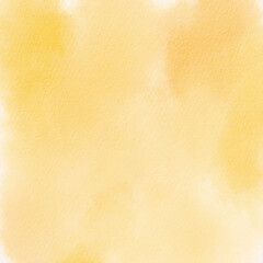 Yellow watercolor abstract background texture vector