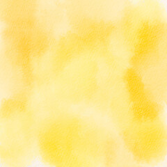 Yellow watercolor abstract vector background