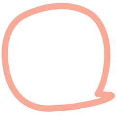 Speech Bubble Talk White background