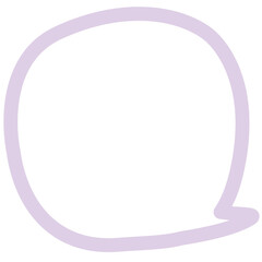 Speech Bubble Talk White background