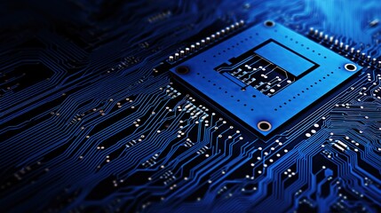 Versatile Design: Enhancing Performance with the Blue Line Circuit Board