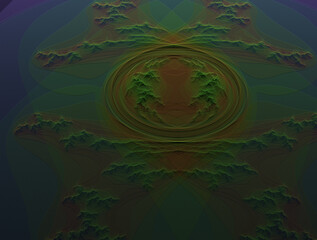 Imaginatory fractal abstract background Image
