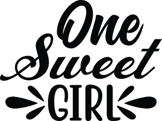 One Sweet Girl svg