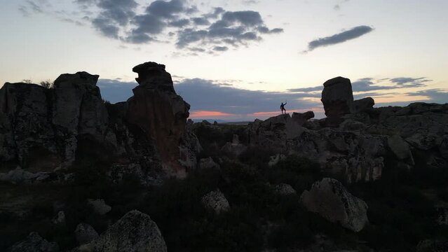 Geographic region from the Phrygian period, its wonderful texture and extraordinary rocks