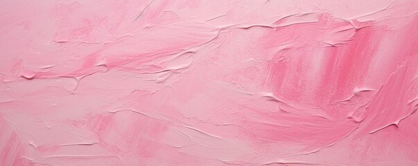 Fototapeta premium Generative AI : Pink wheat paste paper texture background. Street poster