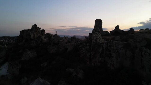 Geographic region from the Phrygian period, its wonderful texture and extraordinary rocks