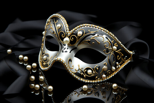 venetian carnival masks, party
