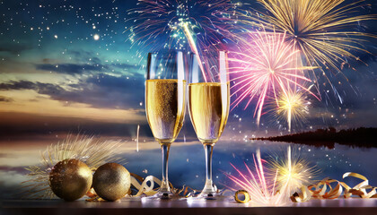 Einladung zum Neujahrsempfang, Generated image