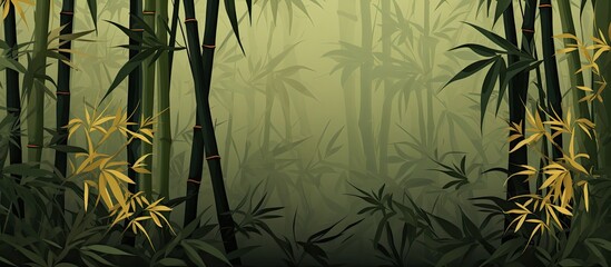 Bamboo trees background