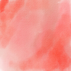 Red watercolor abstract background texture