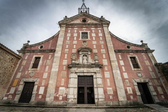 Church of San Juan Bautista of Hervas localited in the square of the Convent