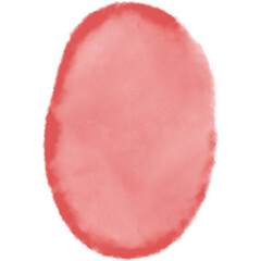 Red watercolor background for textures and backgrounds, circle round spot