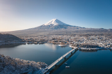 Fuji Aerial  - obrazy, fototapety, plakaty
