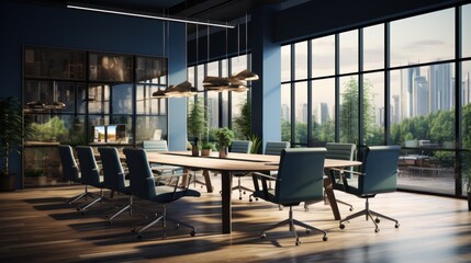 Meeting rooms designed for teamwork and innovation