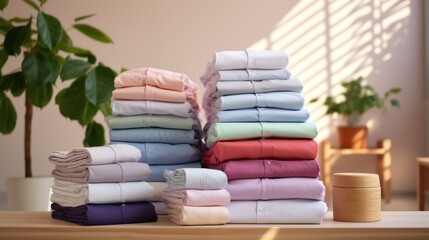 Delivering pristine clothes with our exceptional laundry service