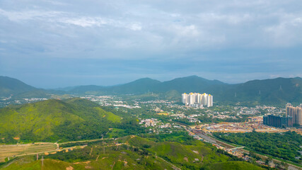 Oct 22 2023 the residential building at fanling, hong kong