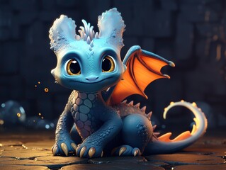 dragon in the night