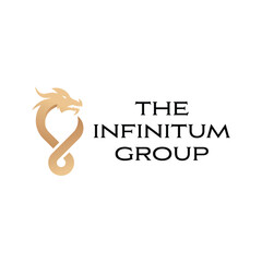 INFINITY SHAPED DRAGON LOGO
