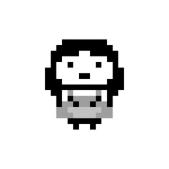 ドット絵のキャラ(主婦)