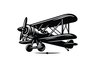 Vintage Airplane Vector
