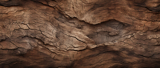 Horizontal Oak Ultrawide Tree Bark Texture