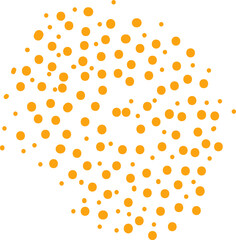 abstract shape element hand drawn