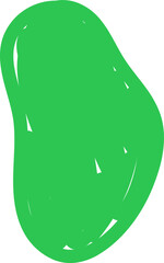 abstract shape element hand drawn