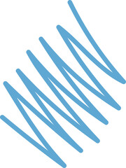 abstract shape element hand drawn