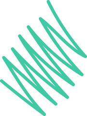 abstract shape element hand drawn