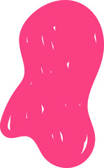 abstract shape element hand drawn