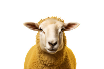 Obraz premium sheep farm animals on a transparent background