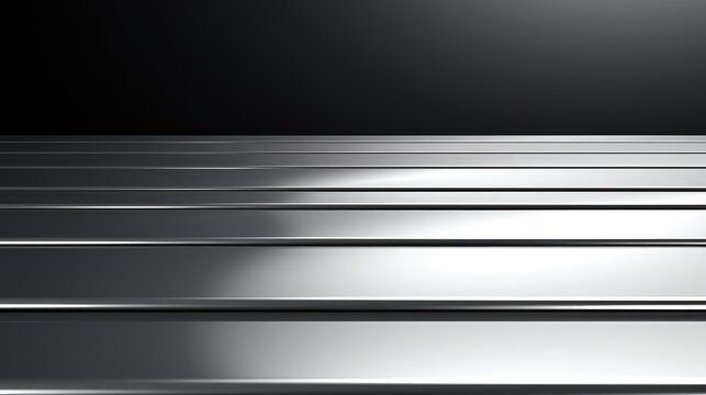 Silver texture steel panoramic background template vector.