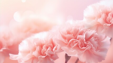 abstract Carnation flower background, blurred background