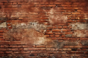 pattern of old brick wall background, illustration, stock photo