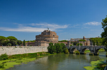 bridge over the river