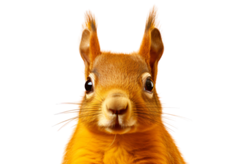 squirrel animal on a transparent background