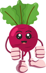 cute vegetable shallot character icon