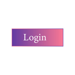 Login button for UI UX for App Or Web