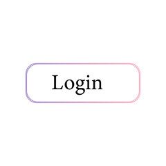 Login button for UI UX for App Or Web