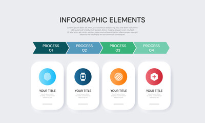 Infographic design template with place for your data. Vector illustration.