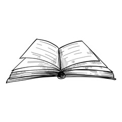 book handdrawn