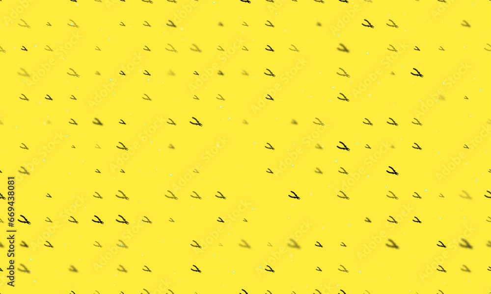 Poster seamless background pattern of evenly spaced black pliers symbols of different sizes and opacity. ve