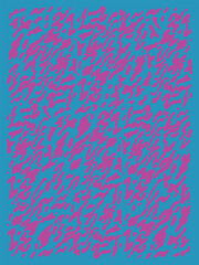 hand drawn abstract pop art style background