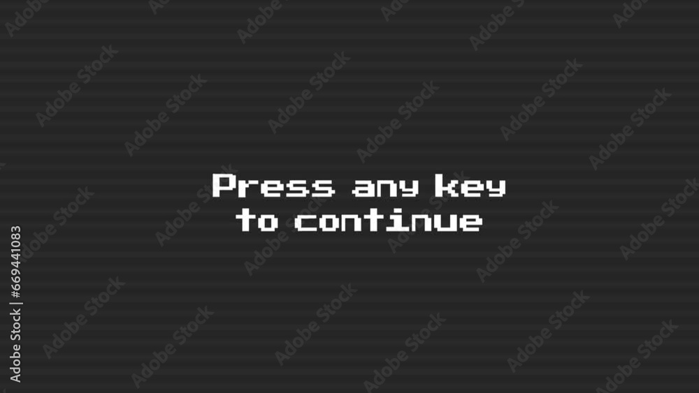Poster Game Over background with player selection.8 bit game.retro game.